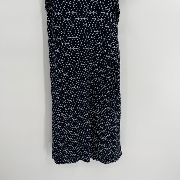 41 Hawthorn Kaitlyn Woman’s Plus Size 2X Navy Midi A Line Fit /Flare dress - Picture 3 of 11
